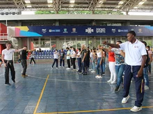 Por primera vez en Colombia, y en la IUEND, se realizó el curso de descubrimiento e iniciación de Krav Magá9