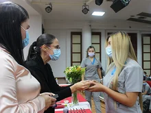 Estudiantes de la Facultad de Salud recibieron su gafete en Ceremonia de Prácticas