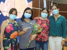 Estudiantes de la Facultad de Salud recibieron su gafete en Ceremonia de Prácticas